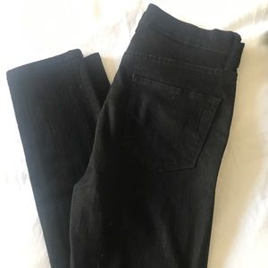 J.Crew High Rise Skinny Jean in Black